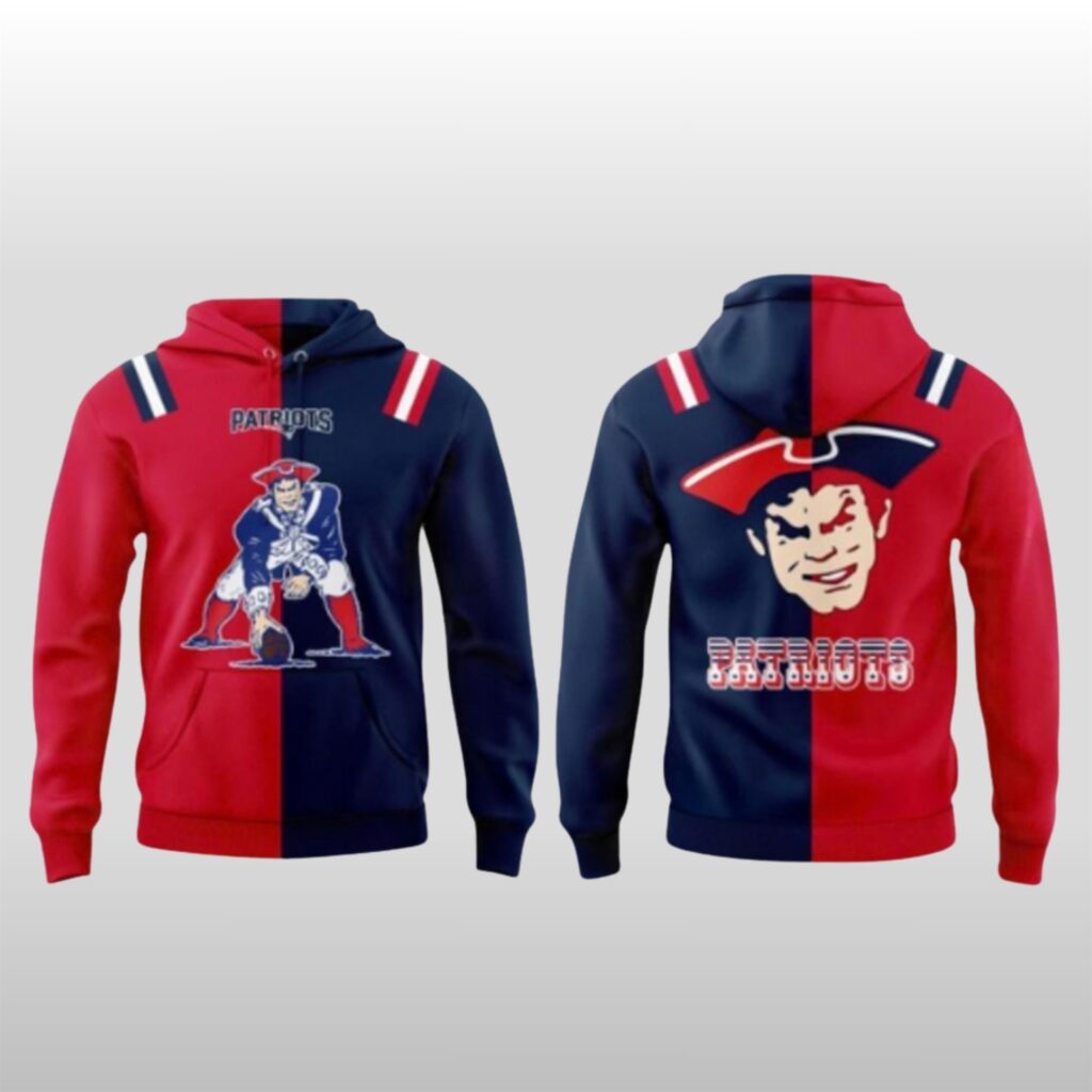 New England Patriots 1992 2025 Mix Colors Throwback Hoodie 6 New England Patriots 1992 2025 Mix Colors Throwback Hoodie