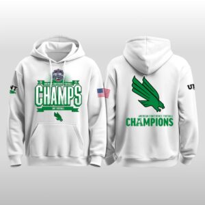 UNT Football We are Champions Shirt Hoodie