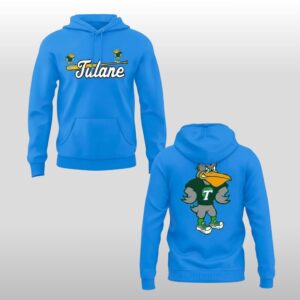 2026 Tulane Baseball Sluggerbird Uniform Hoodie Shirt