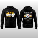 Pittsburgh Steelers AFC North Back On Top Champions Hoodie 2025 Shirt