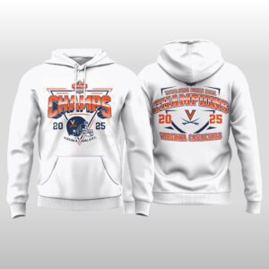 2025 Virginia Cavaliers Gator Bowl Champions Hoodie Shirt