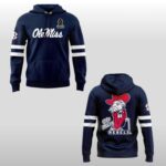 Ole Miss Football Colonel Reb CFB Playoff First Round Hoodie
