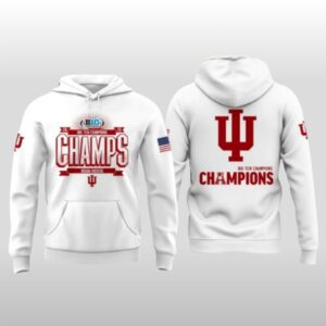 Indiana Football We Are Champions 2025 Hoodie