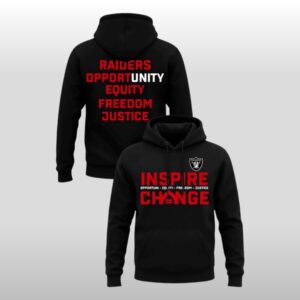 2026 Las Vegas Raiders Inspire Change Hoodie