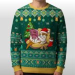 2025 Christmas I Like Books Ugly Sweater