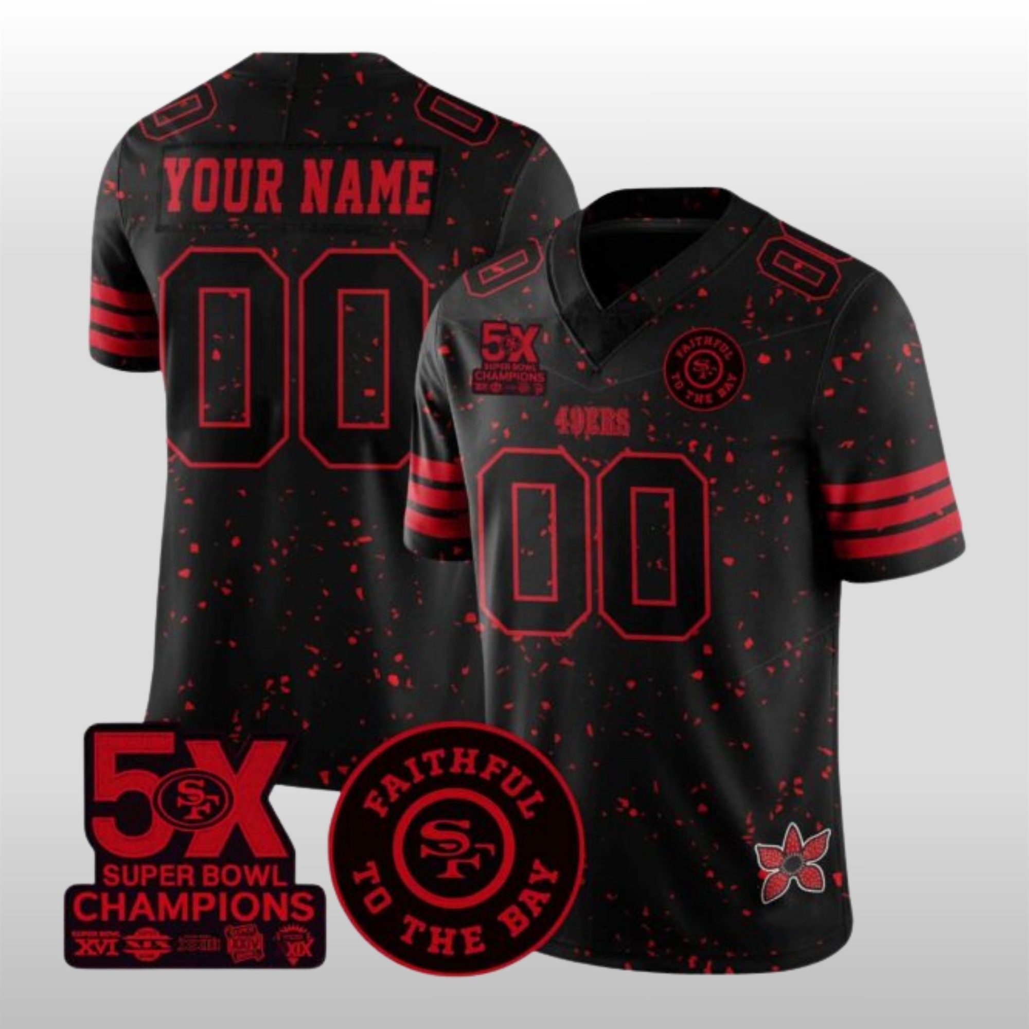 San-Francisco-2025-Stranger-Things-Football-Jersey San Francisco 2025 Stranger Things Football Jersey