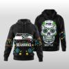 Seattle Seahawks Dia De Los Muertos Hoodie 1 Seattle Seahawks Dia De Los Muertos Hoodie