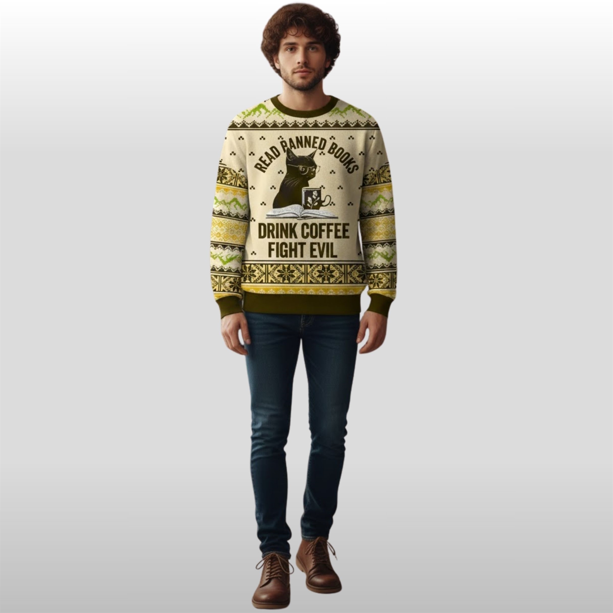 2025-Christmas-Read-Banned-Books-Drink-Coffee-Fight-Evil-Cat-Ugly-Sweater-2 SzQZoWjD 2025 Christmas Read Banned Books Drink Coffee Fight Evil Cat Ugly Sweater 2