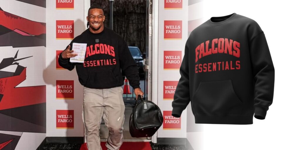 The Art of the All Purpose Why the Bijan Robinson Falcons Essentials Sweatshirt is the New Standard for the A Town Grind