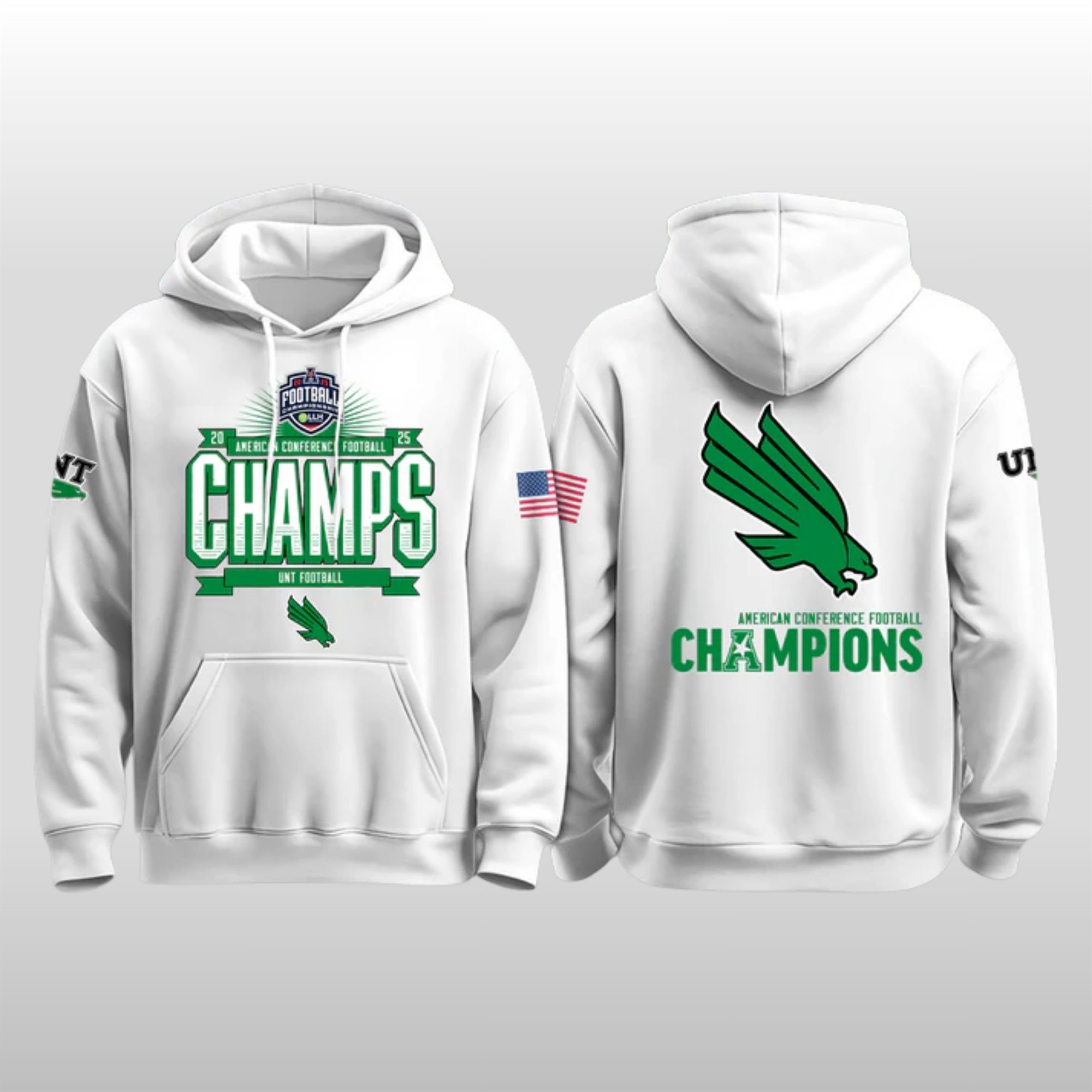 UNT-Football-We-are-Champions-Shirt-Hoodie-2 UNT Football We are Champions Shirt Hoodie 2