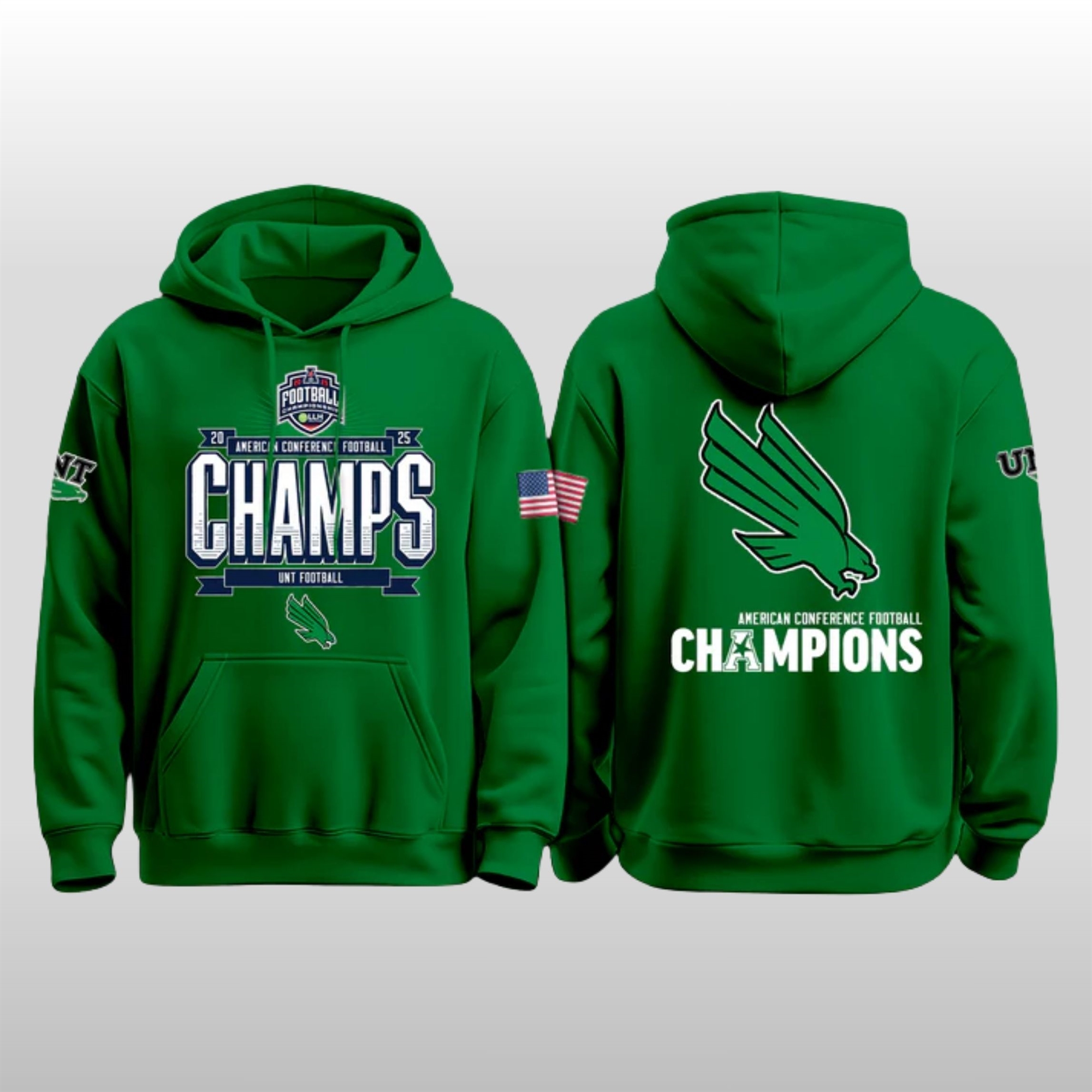 UNT-Football-We-are-Champions-Shirt-Hoodie UNT Football We are Champions Shirt Hoodie