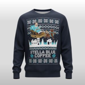 Stella Blue Coffee Ugly Sweater
