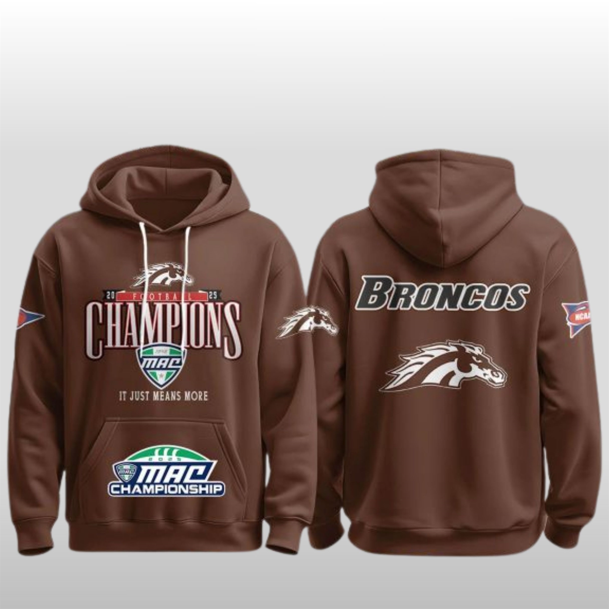 Western-Michigan-Broncos-2025-MAC-Champions-Celebrate-Hoodie Western Michigan Broncos 2025 MAC Champions Celebrate Hoodie