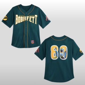 Boba Fett Galatic Outlaw Baseball Jersey