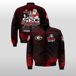 Bulldogs 2026 Football SEC Champions Bomber Jacket