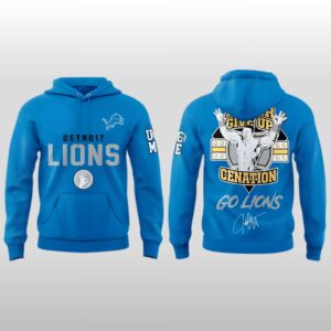 2026 Detroit Lions John Cena Never Give Up Cenation Hoodie Shirt