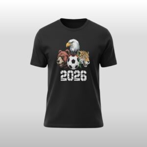 Football World Cup 2026 Mascots Shirt