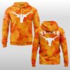 2025 Texas Longhorn Tie Dye Hoodie