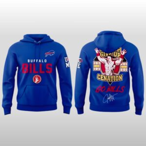2026 Buffalo Bills John Cena Never Give Up Cenation Hoodie Shirt