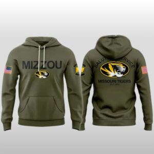 Mizzou Football 2025 NCAA Salute to Service Hoodie