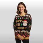 2025 Christmas Happy New Achievement Ugly Sweater