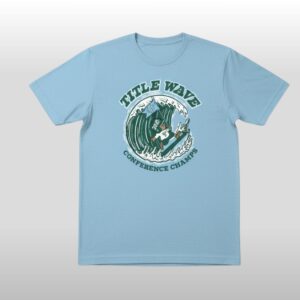 Tulane 2025 Conference Title Wave Shirt