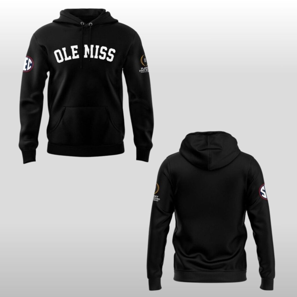 Ole Miss Football Coach Stephen Thomas Golding Hoodie