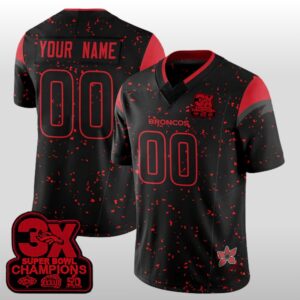 Denver Broncos Stranger Things 2026 Football Jersey