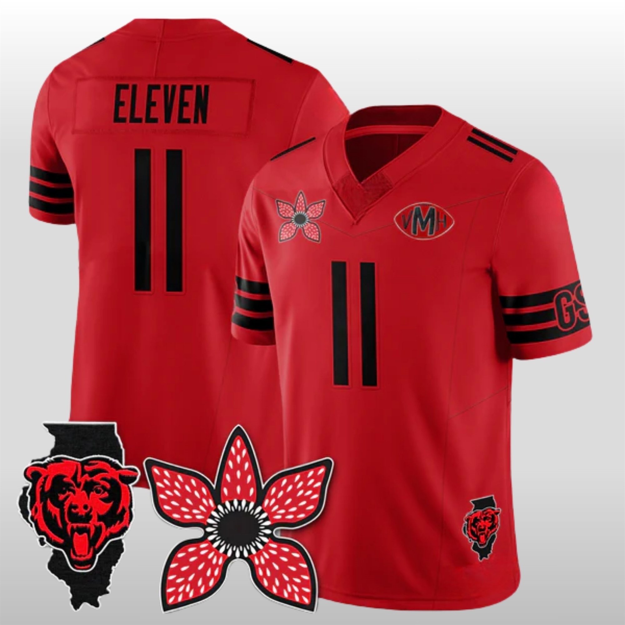 Chicago-Bears-Stranger-Things-Football-Jersey v6mX2xhC Chicago Bears Stranger Things Football Jersey