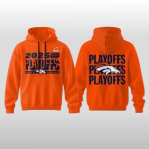 2025 Broncos Playoff Postseason Broncos Country Hoodie Shirt