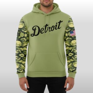 Detroit Tigers x Military Appreciation Night 2026 Hoodie