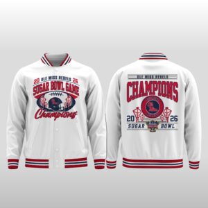2026 Ole Miss Allstate Sugar Bowl Champions Bomber Jacket