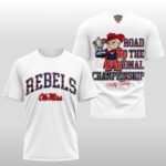 2025 Ole Miss Rebels Road to the National Championship Allstate Sugar Bowl Shirt