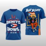 2026 Bad Bunny I’m Here For The Benito Bowl Shirt