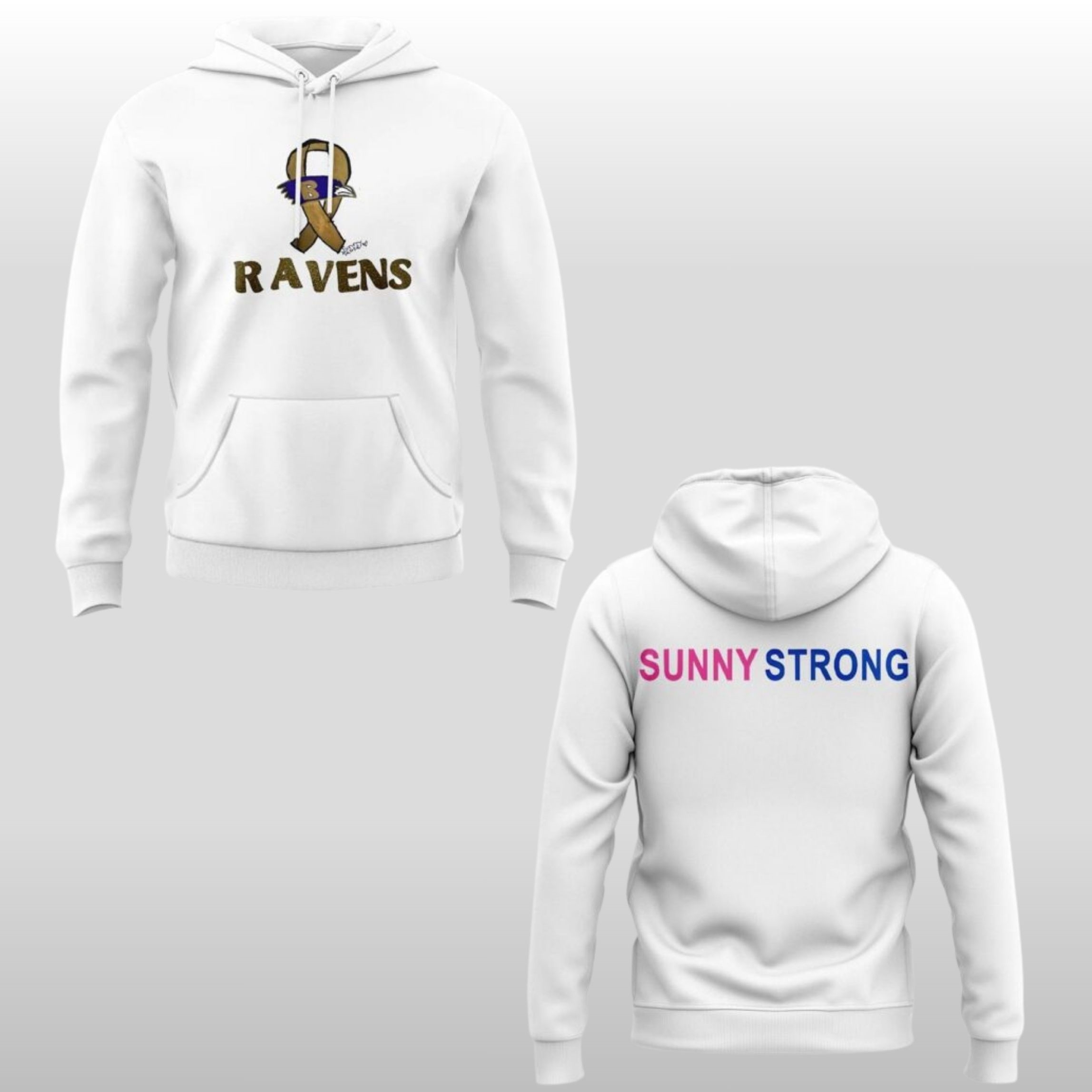 2026 Baltimore Ravens Sunny Strong Hoodie 1 2026 Baltimore Ravens Sunny Strong Hoodie