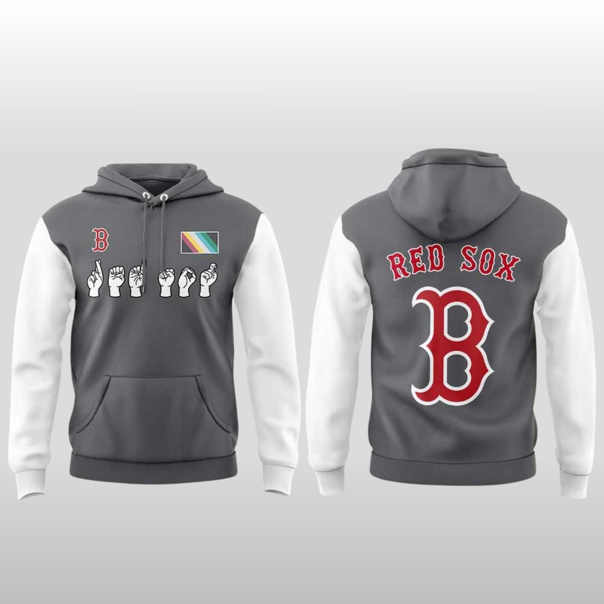 2026 Boston Red Sox Disability Pride Celebration Month Hoodie 1 2026 Boston Red Sox Disability Pride Celebration Month Hoodie