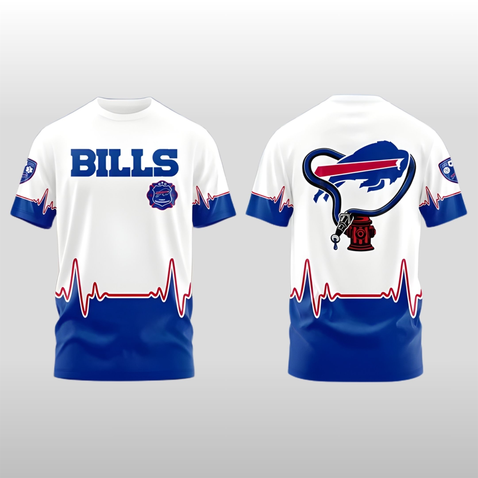 2026 Buffalo Bills First Responders Night Hoodie Shirt 2 2026 Buffalo Bills First Responders Night Hoodie Shirt - Image 2