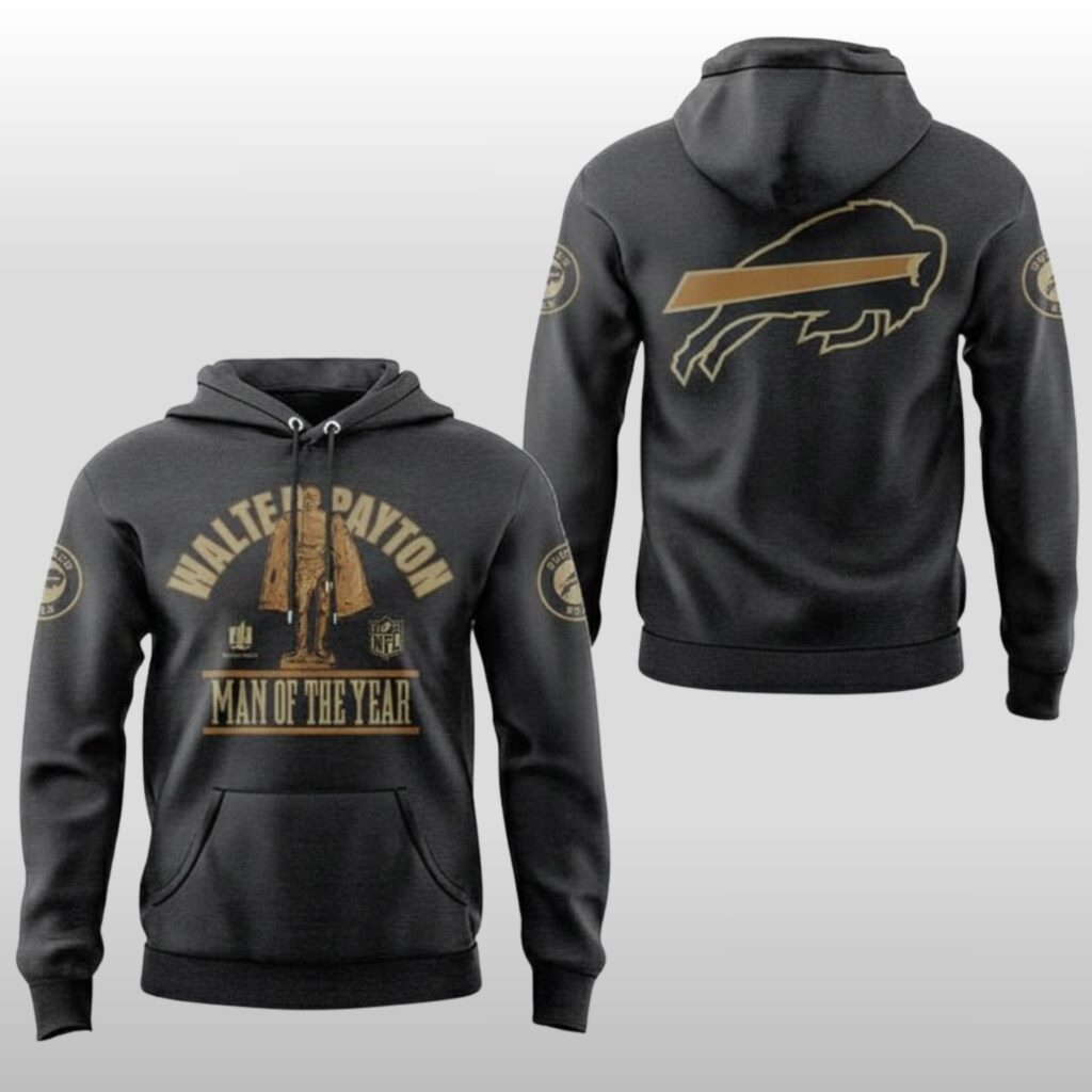 2026 Buffalo Bills Walter Payton Man of the Year Hoodie Shirt
