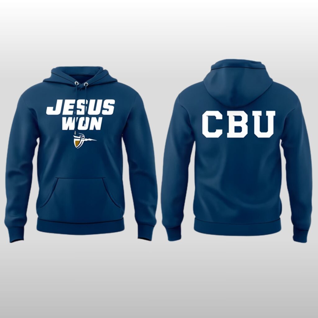 2026 CBU Baseball JESUSWON Hoodie 2