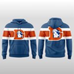 2026 Denver Broncos Vinti Cardigan Throwback Vibe Hoodie Shirt