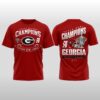 2026 Georgia Bulldogs Sugar Bowl Game Champions Hoodie 3