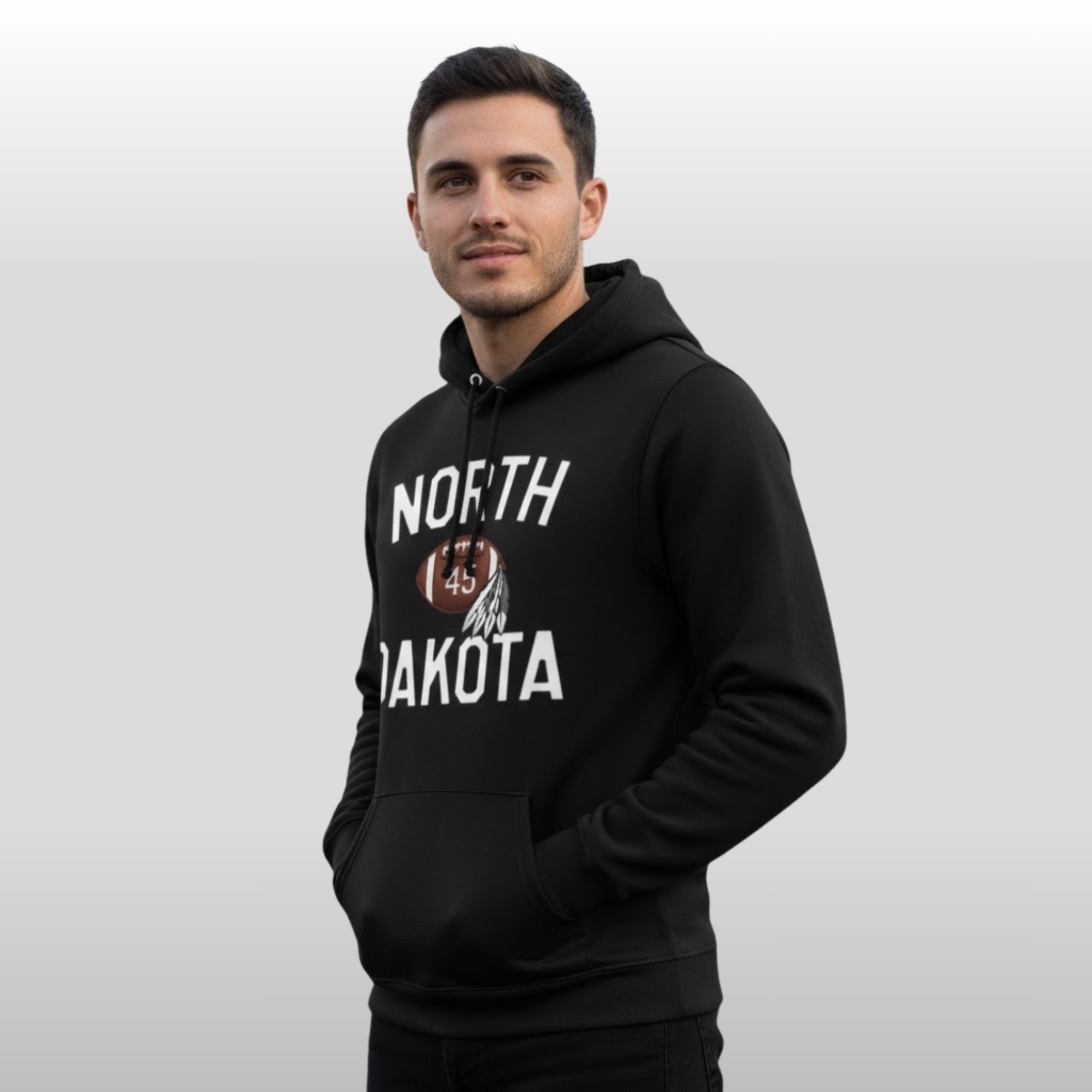 2026-Kleinsasser-x-North-Dakota-Football-Hoodie 2026 Kleinsasser x North Dakota Football Hoodie