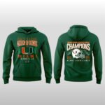 2026 Miami Hurricanes CFP Semifinals Fiesta Bowl Champions Hoodie Shirt
