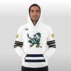 2026 Notre Dame Fighting Irish Leprechaun Hockey Hoodie 3