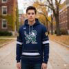 2026 Notre Dame Fighting Irish Leprechaun Hockey Hoodie 5