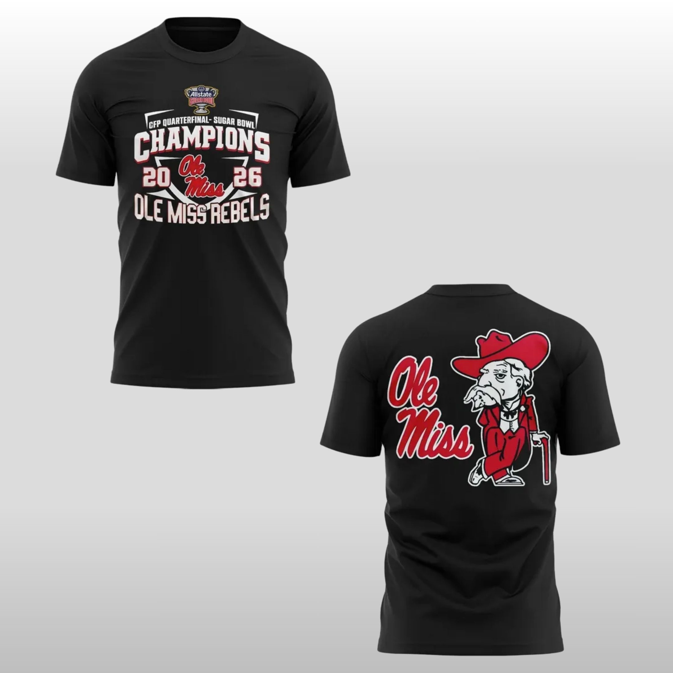 2026 Ole Miss Rebels Allstate Sugar Bowl Champions Hoodie Shirt 4 2026 Ole Miss Rebels Allstate Sugar Bowl Champions Hoodie Shirt - Image 4