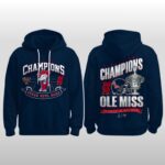 2026 Ole Miss Rebels Sugar Bowl Game Champions Hoodie Shirt