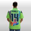 2026 Sam Darnold Seattle Seahawks Fine Art Football Jersey