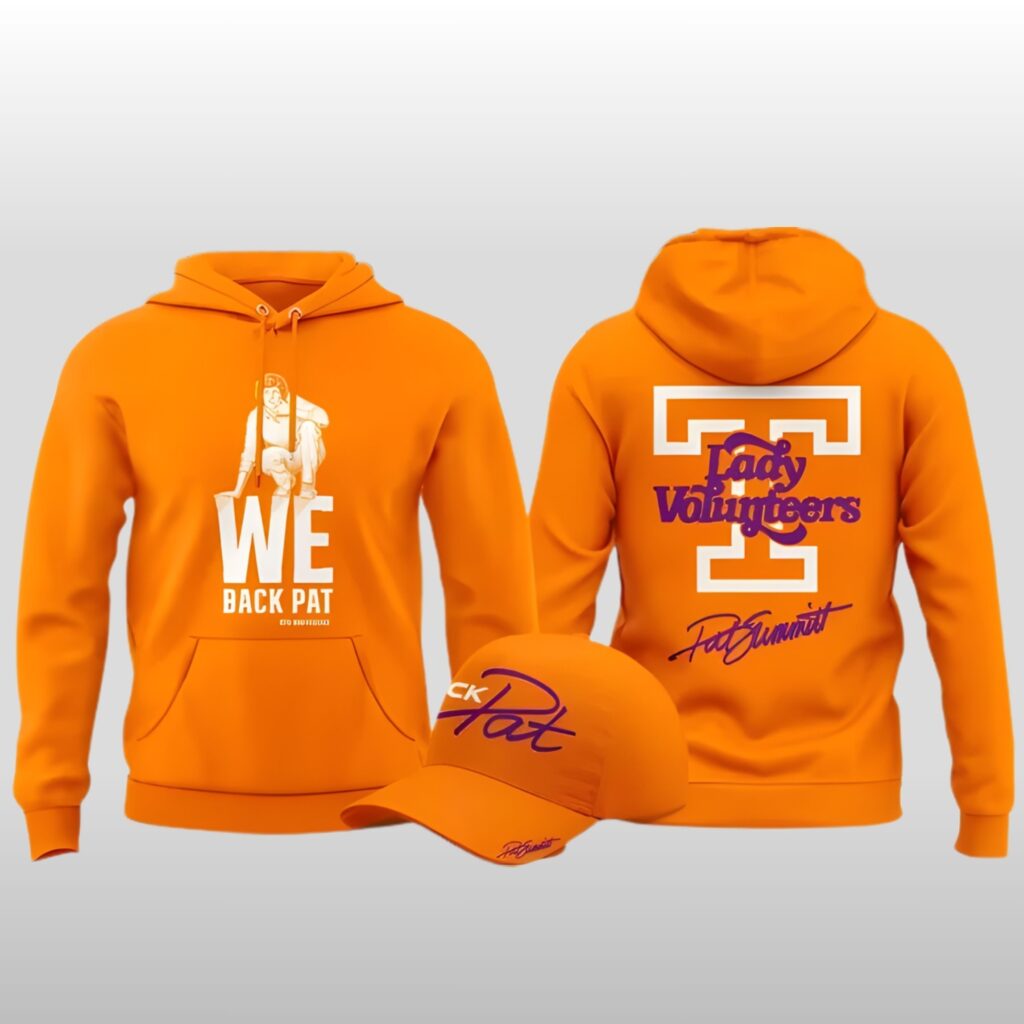 2026 Tennessee Lady Volunteers Signed Pat Summitt Hooodie Shirt