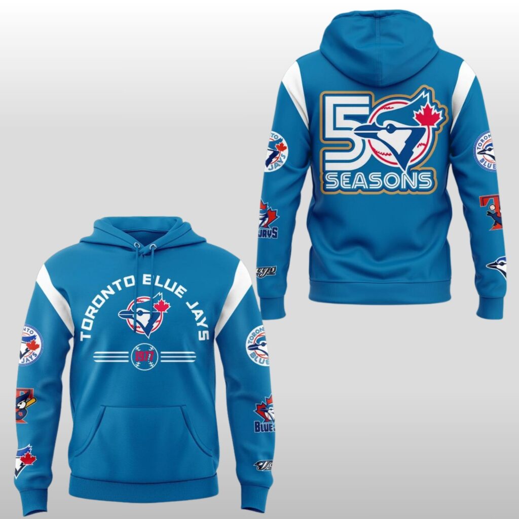 2026 Toronto Blue Jays 50 Seasons Hoodie 2